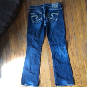 Women’s Silver Brand Jeans Aiko Bootcut.  28x31.